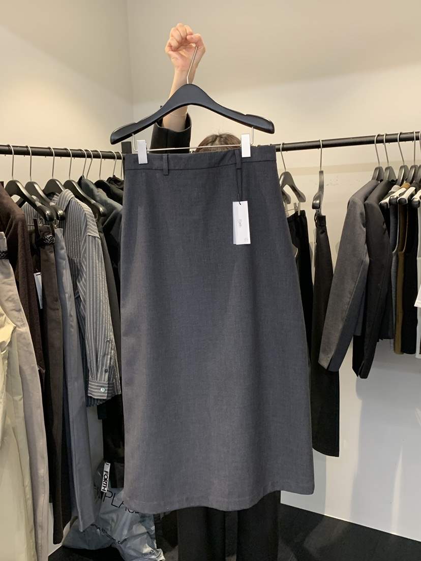 FORTH韓國代購女裝新品職業熱賣休閑人氣推薦時尚長裙羅紋FORTH長裙