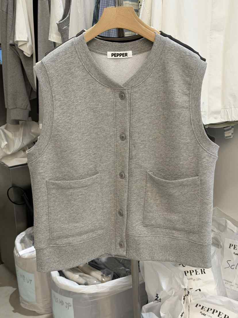 PEPPER-L東大門代購女裝新款職業推薦休閑人氣真品熱賣馬甲PEPPER馬甲