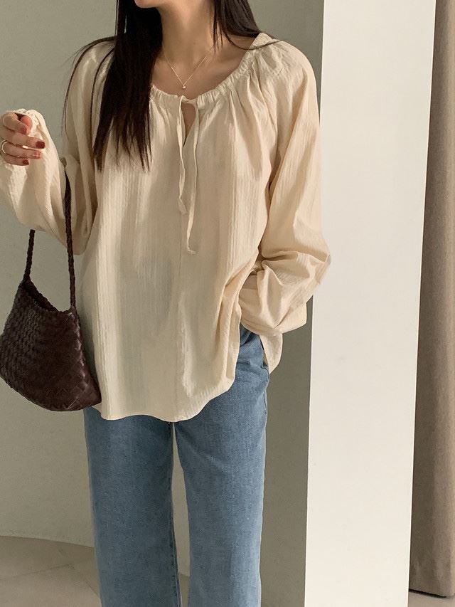 FRILL-T/DADA韓國直郵女裝新款26春夏真品休閑襯衫蕾絲衫FRILL-T/DADA襯衫/蕾絲衫