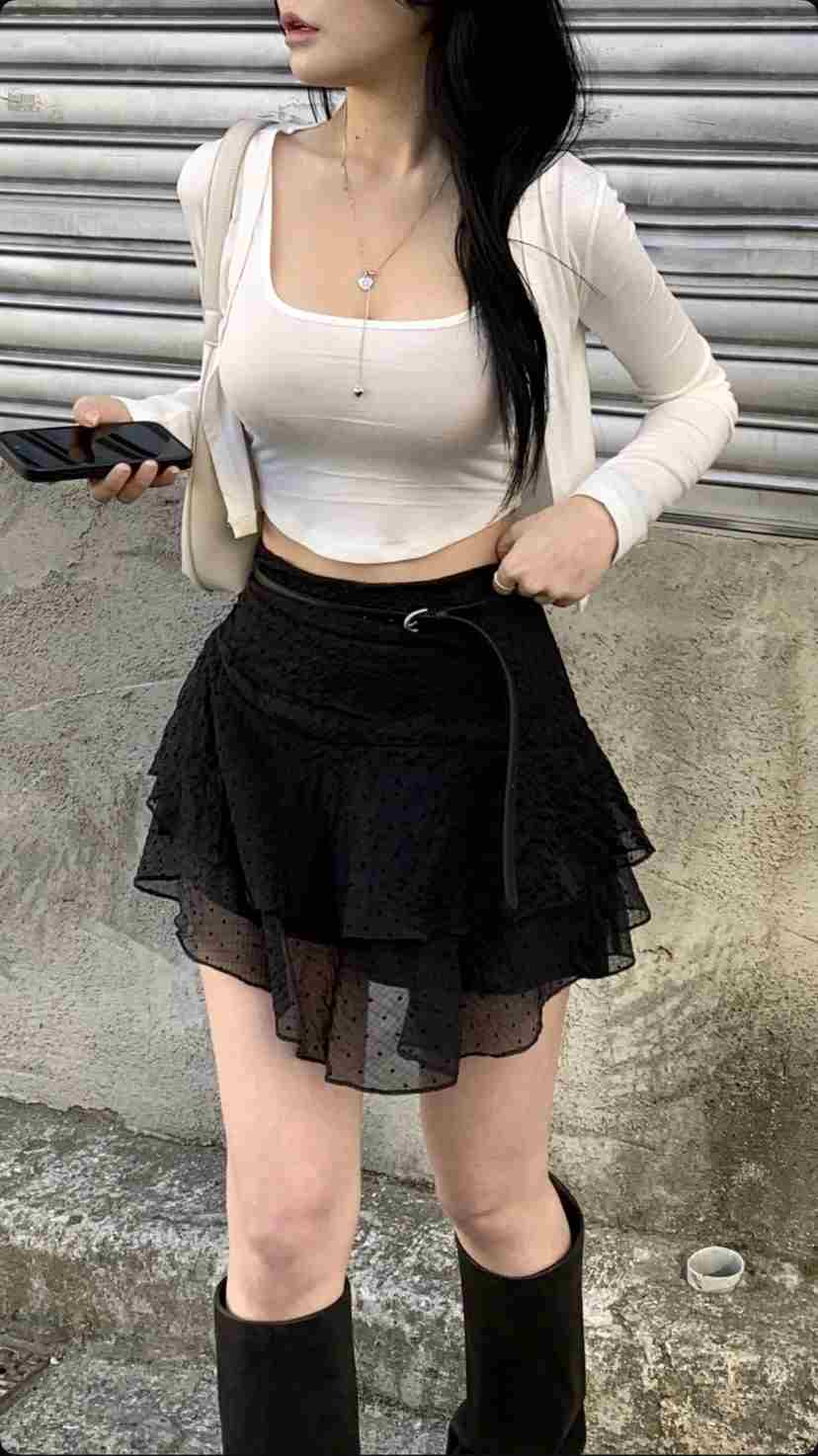 EOMPIT韓國代購女裝新款26春夏真品推薦時尚熱賣職業短裙EOMPIT短裙