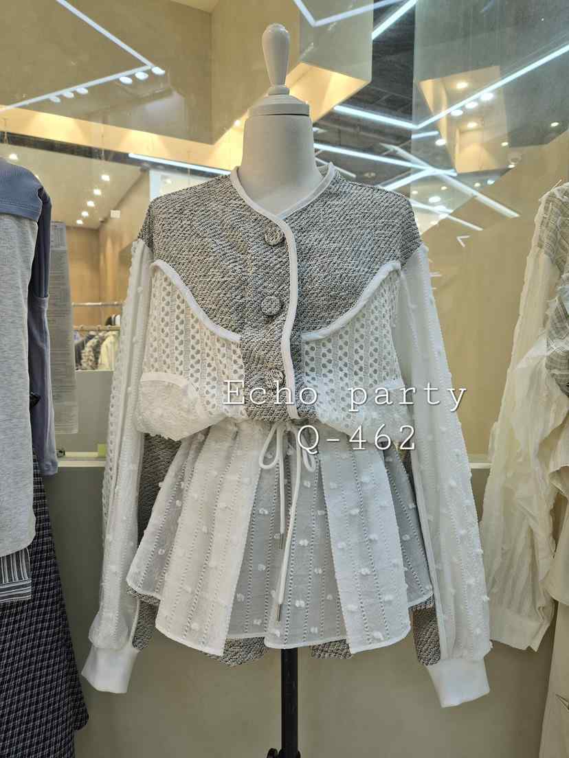 ECHOPARTY東大門直郵女士新款休閑26春夏熱賣時尚職業夾克ECHOPARTY夾克