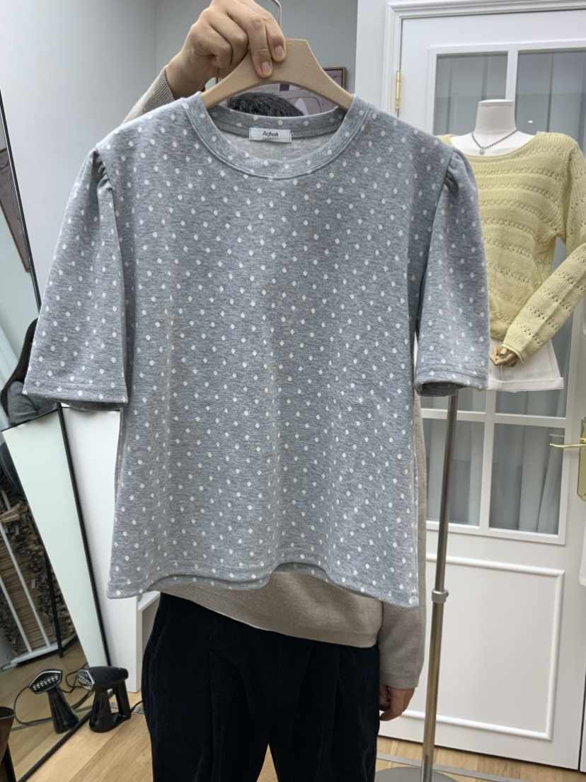 RE:FRESH-L韓國直郵女裝新款熱賣真品休閑推薦26春夏T恤RE:FRESHT恤