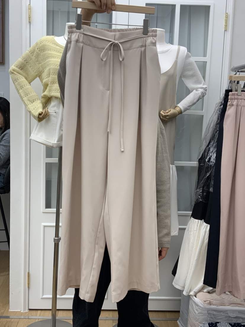 RE:FRESH-L東大門實拍女裝新款職業推薦真品時尚休閑褲褶裥RE:FRESH休閑褲