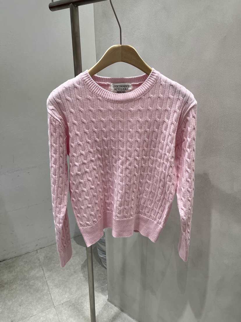 EVERCOMMERCE METICULOUSLY DESIGNED東大門直郵女士新品時尚針織衫棉布EVERCOMMERCE METICULOUSLY DESIGNED針織衫