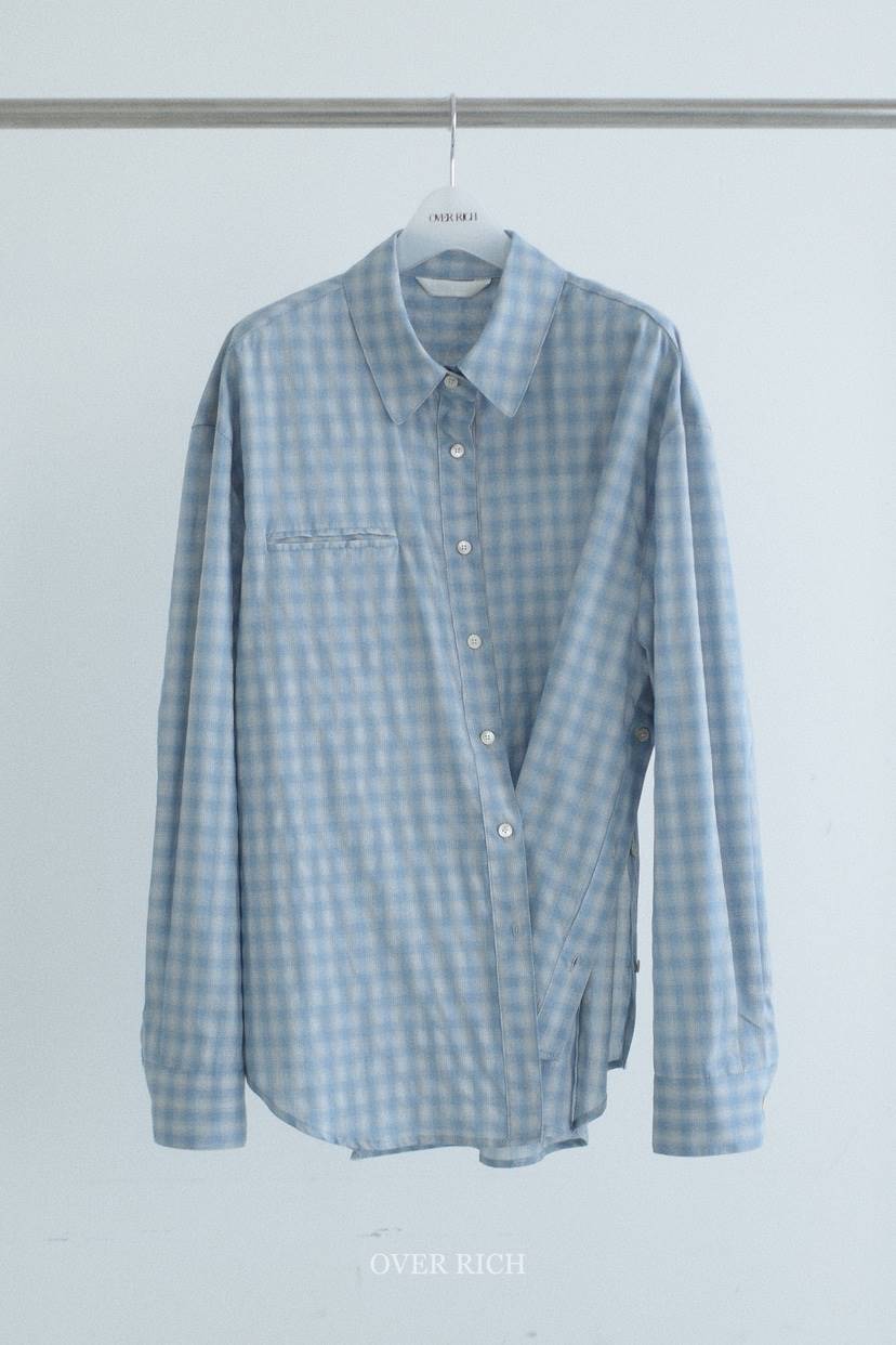 OVER RICH韓國直郵女士新品推薦休閑真品熱賣襯衫蕾絲衫OVER RICH襯衫/蕾絲衫