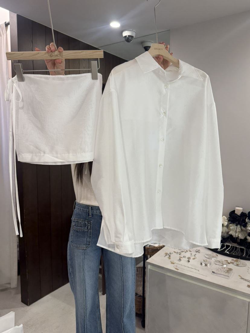 LEGACY東大門實拍女士新品時尚職業推薦休閑襯衫蕾絲衫寬松LEGACY襯衫/蕾絲衫