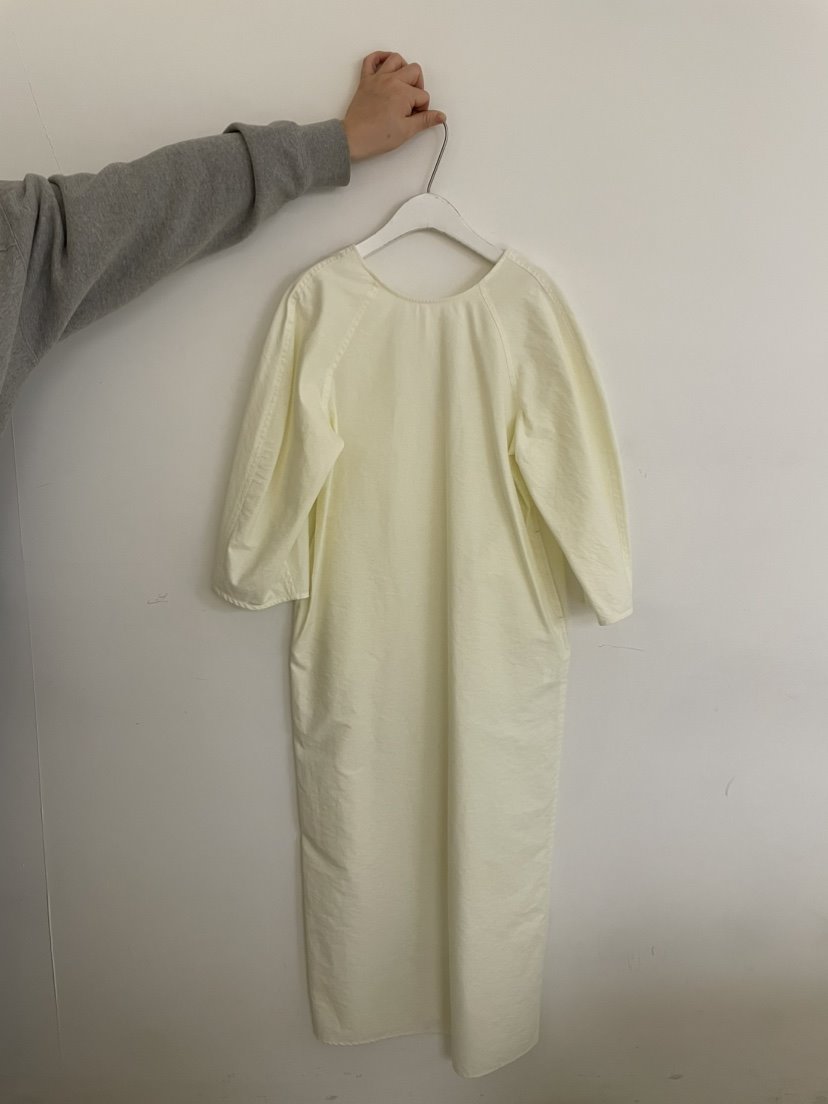 JEONG GAM STUDIOS韓國直郵女裝新款真品休閑連衣裙斜紋布JEONG GAM STUDIOS連衣裙