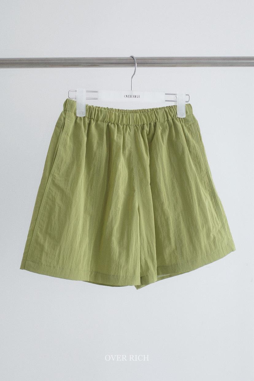 OVER RICH韓國代購女裝新品26春夏人氣休閑時尚熱賣短褲OVER RICH短褲