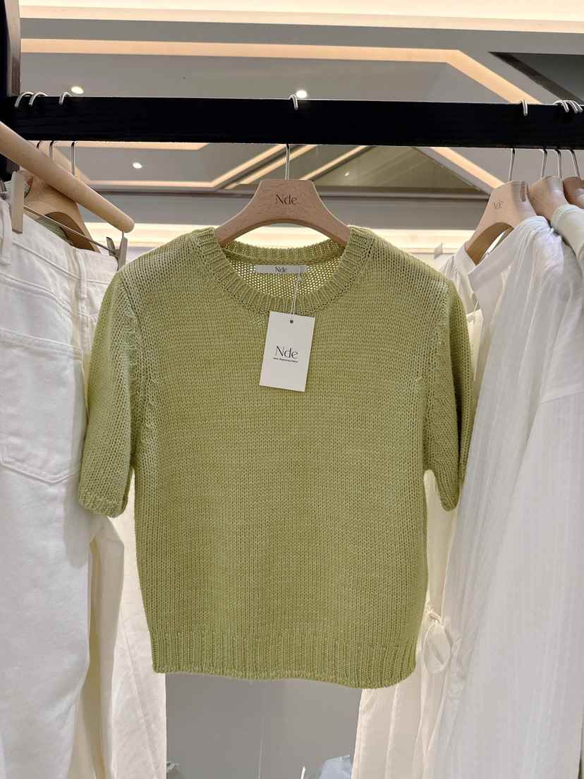 NDE韓國直郵女裝新品26春夏熱賣休閑人氣推薦真品職業針織衫BOHEME_NDE針織衫