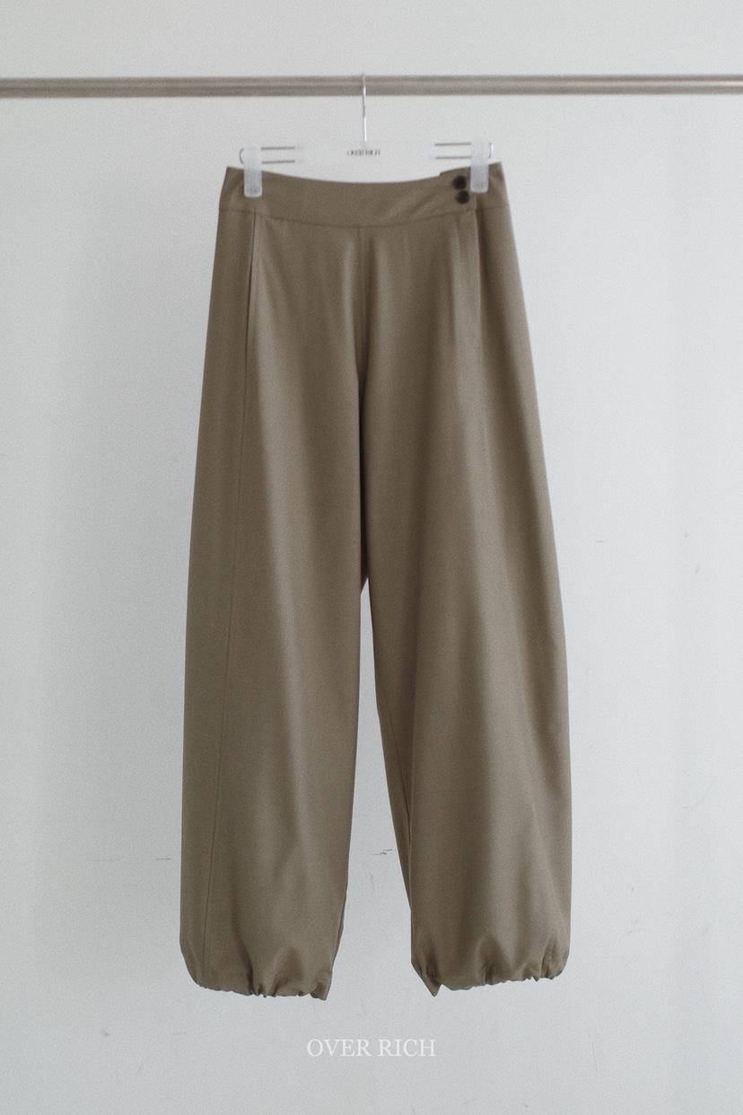 OVER RICH韓國代購女裝新款休閑職業推薦熱賣真品休閑褲OVER RICH休閑褲