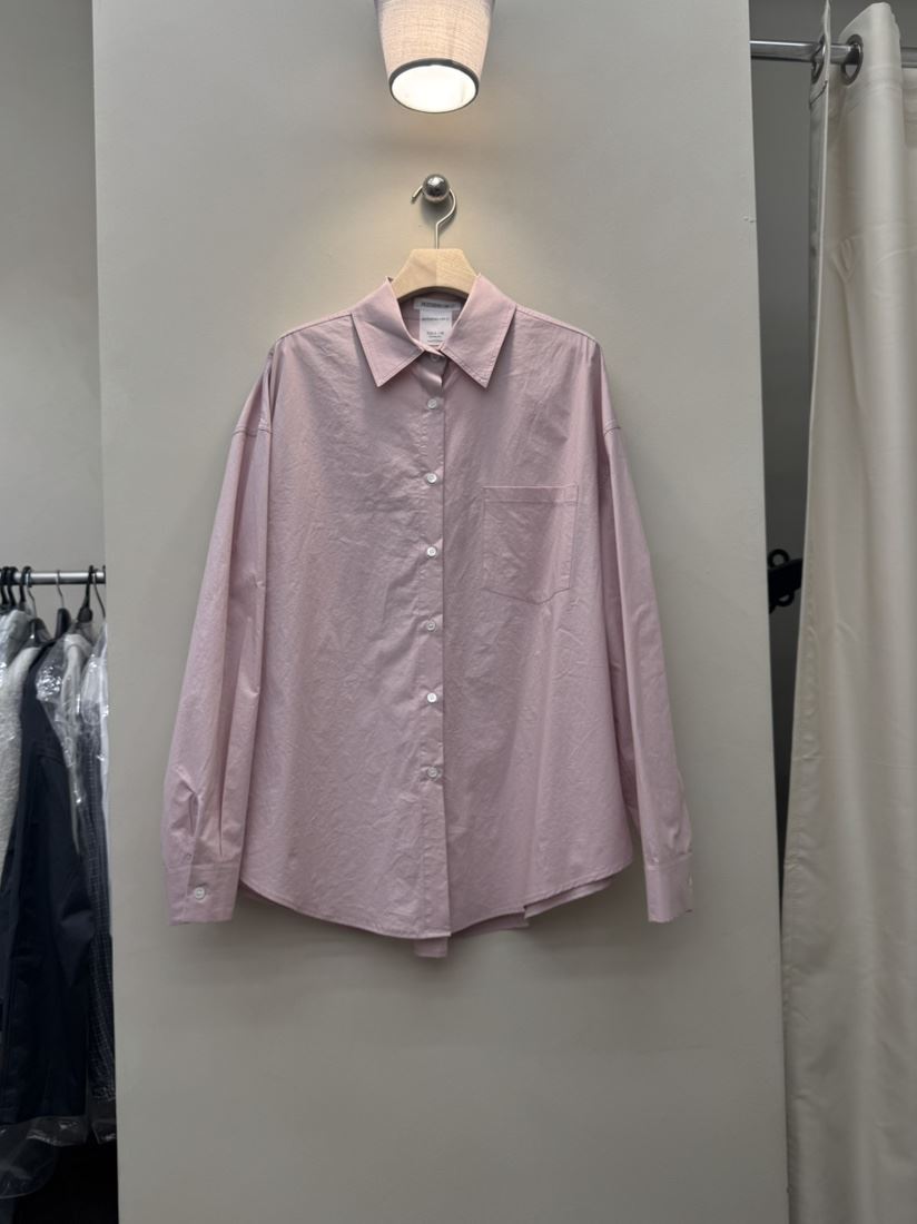 NOTHING東大門直郵女士新款熱賣職業26春夏襯衫蕾絲衫棉質寬松NOTHING襯衫/蕾絲衫