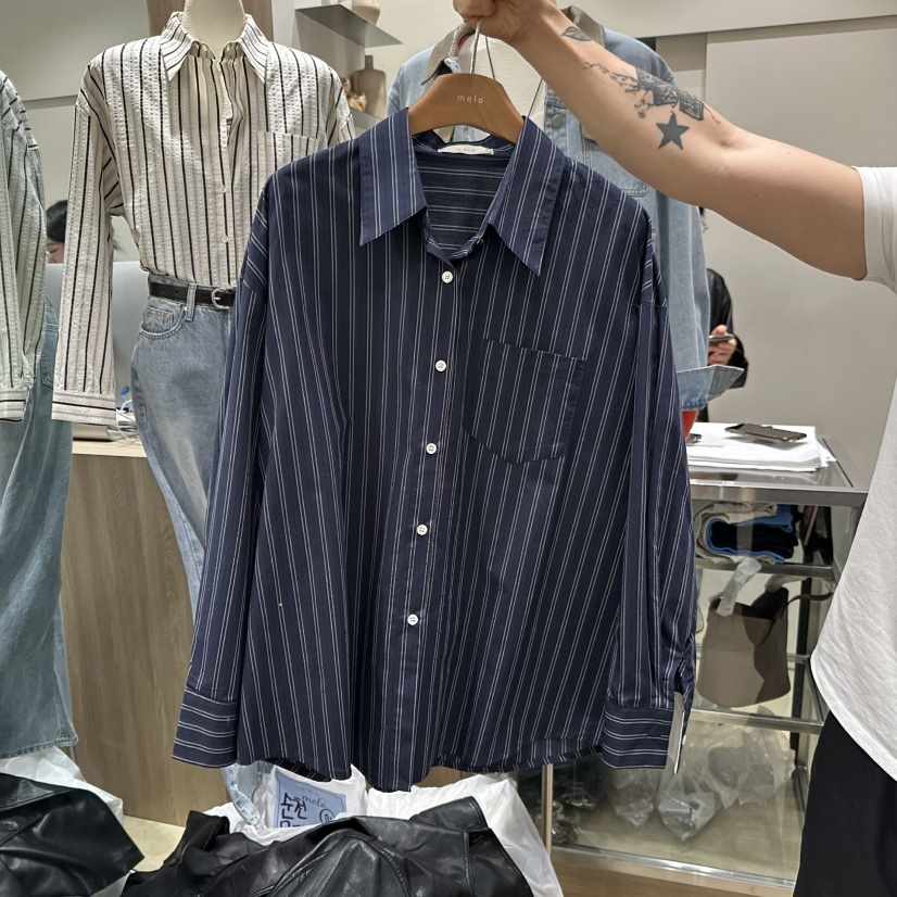 MELO東大門實拍女裝新款熱賣休閑人氣26春夏推薦襯衫蕾絲衫MELO襯衫/蕾絲衫