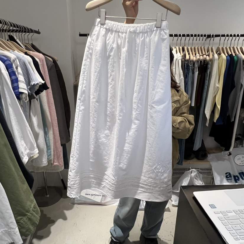 PLATE東大門實拍女士新款時尚休閑熱賣26春夏人氣真品長裙PLATE長裙