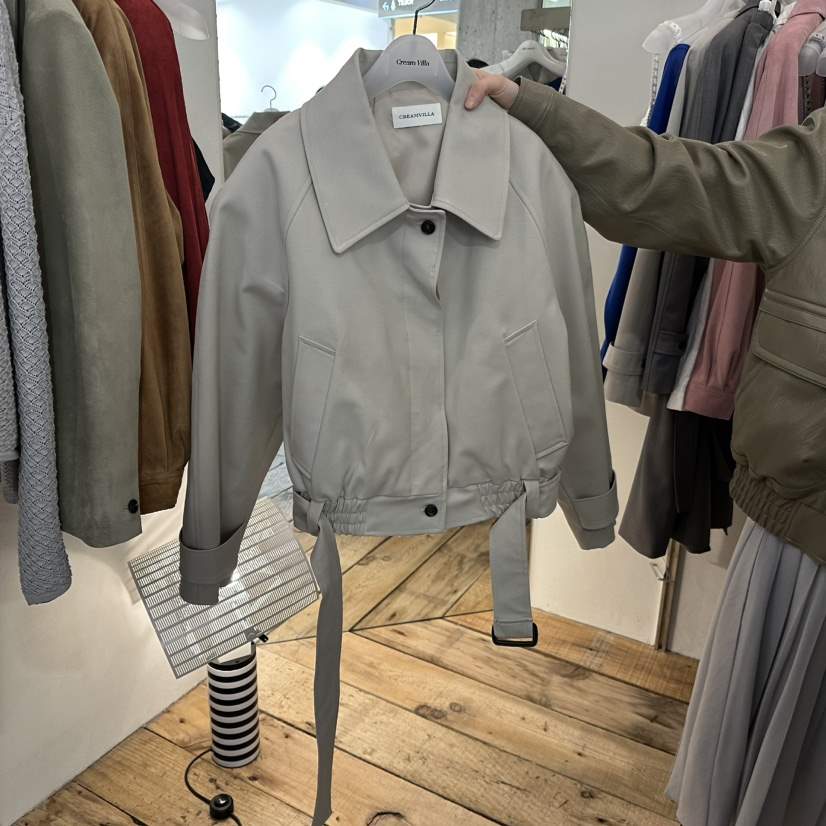 CREAM VILLA東大門實拍女士新品人氣夾克CREAMVILLA夾克