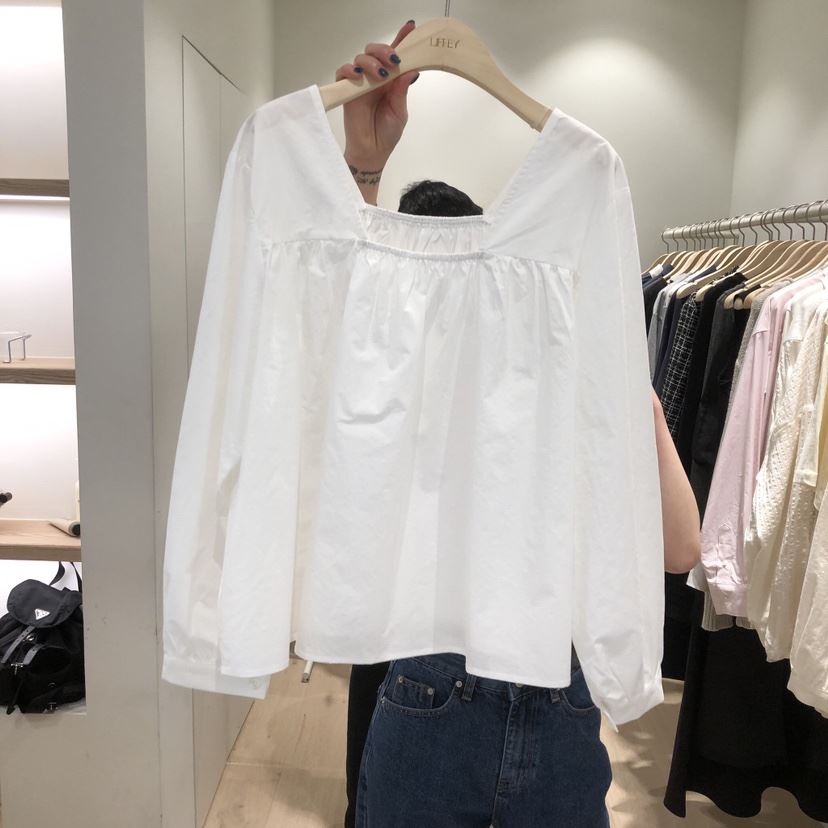 LIFFEY東大門代購女士新品時尚熱賣職業休閑26春夏襯衫蕾絲衫LIFFEY襯衫/蕾絲衫