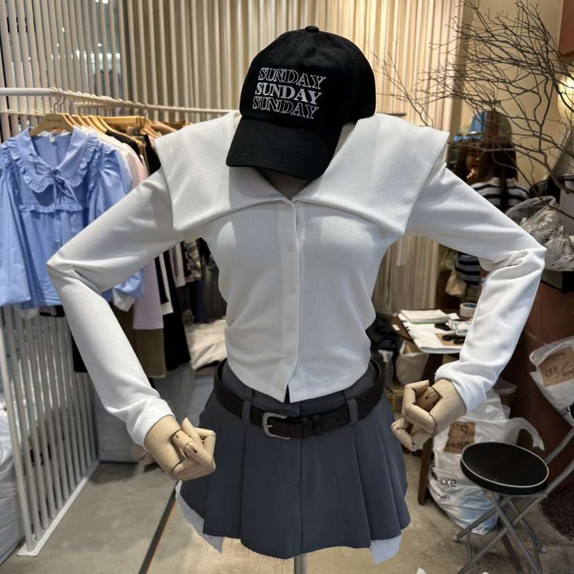 MIENNE東大門直郵女士新款真品職業熱賣時尚推薦26春夏長袖T恤MIENNE長袖T恤