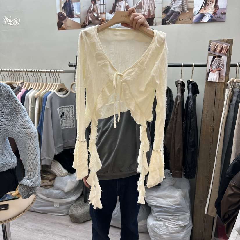 STICK WITH東大門代購女士新款熱賣推薦真品26春夏針織衫STICK WITH針織衫