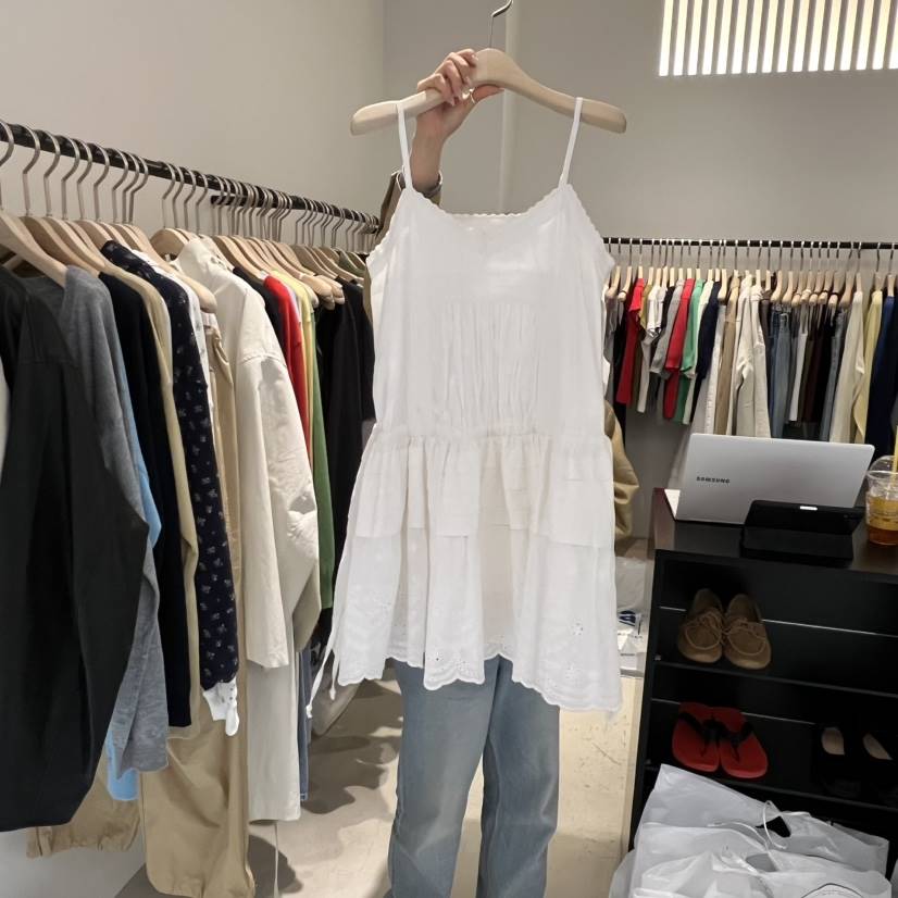 PLATE東大門代購女士新品時尚真品推薦職業熱賣連衣裙刺繡PLATE連衣裙