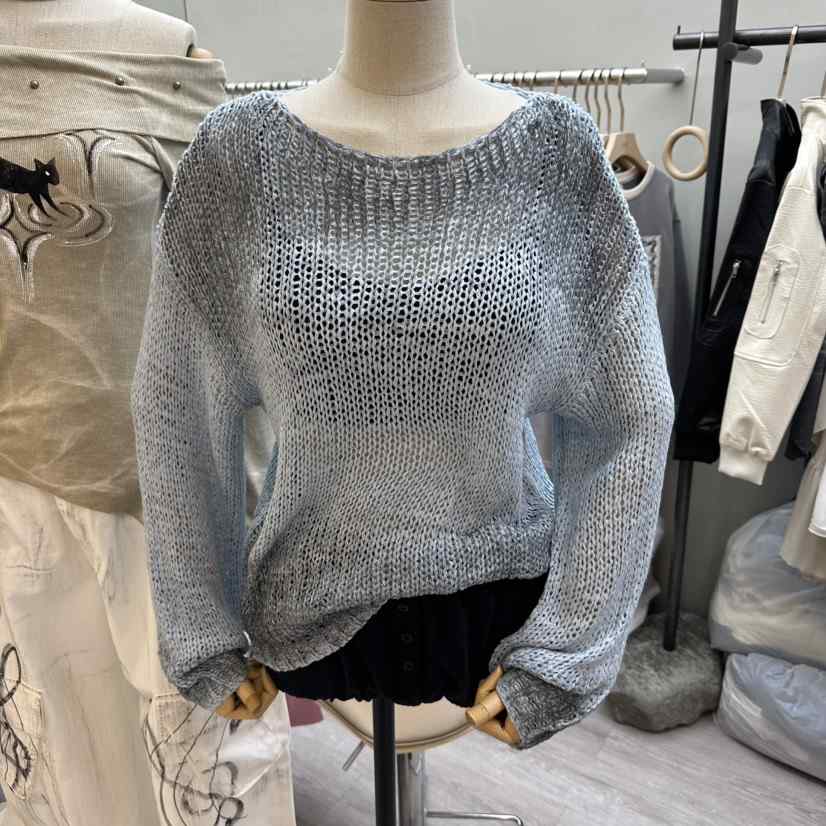 STICK WITH東大門代購女裝新款推薦26春夏人氣休閑針織衫STICK WITH針織衫