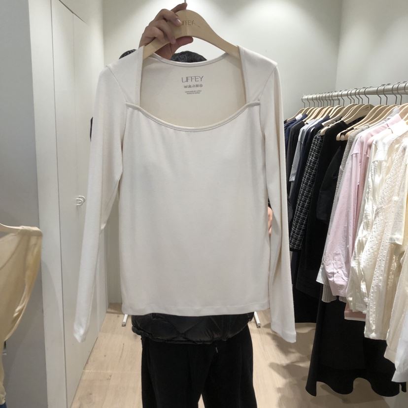 LIFFEY韓國代購女裝新品人氣時尚職業真品26春夏推薦長袖T恤LIFFEY長袖T恤