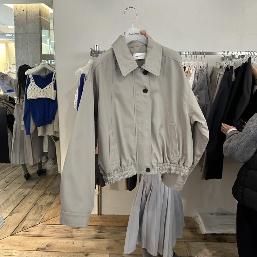 CREAM VILLA東大門實拍女裝新款人氣夾克CREAMVILLA夾克
