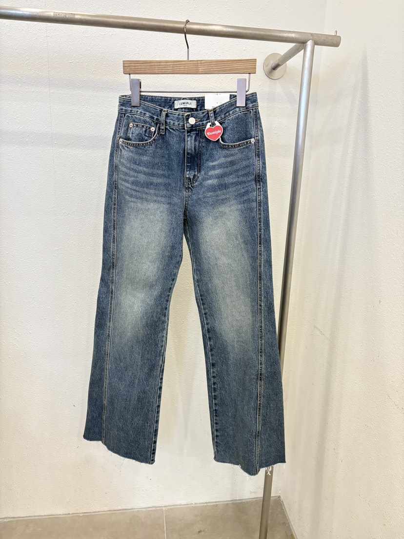 LUMIPLE東大門實拍女士新品休閑時尚真品人氣熱賣職業牛仔褲LUMIPLE牛仔褲