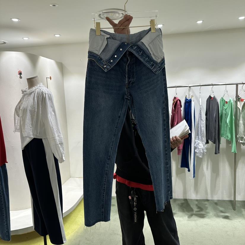 JERRY HALL-P韓國直郵女裝新款真品推薦熱賣牛仔褲腰帶JERRY HALL牛仔褲