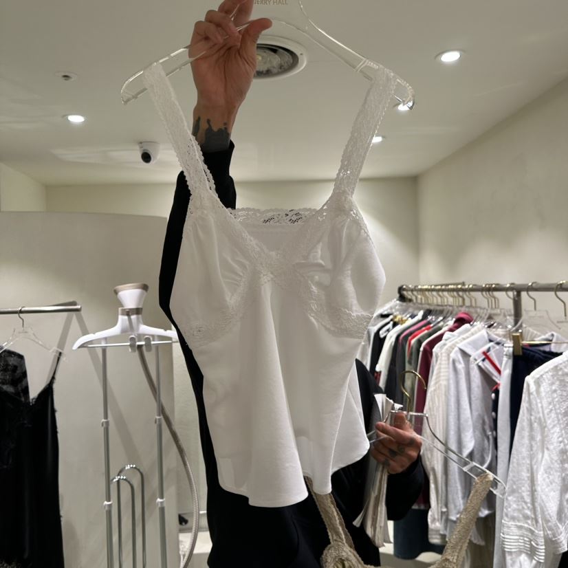 JERRY HALL-P東大門實拍女裝新品休閑熱賣吊帶背心蕾絲JERRY HALL吊帶/背心