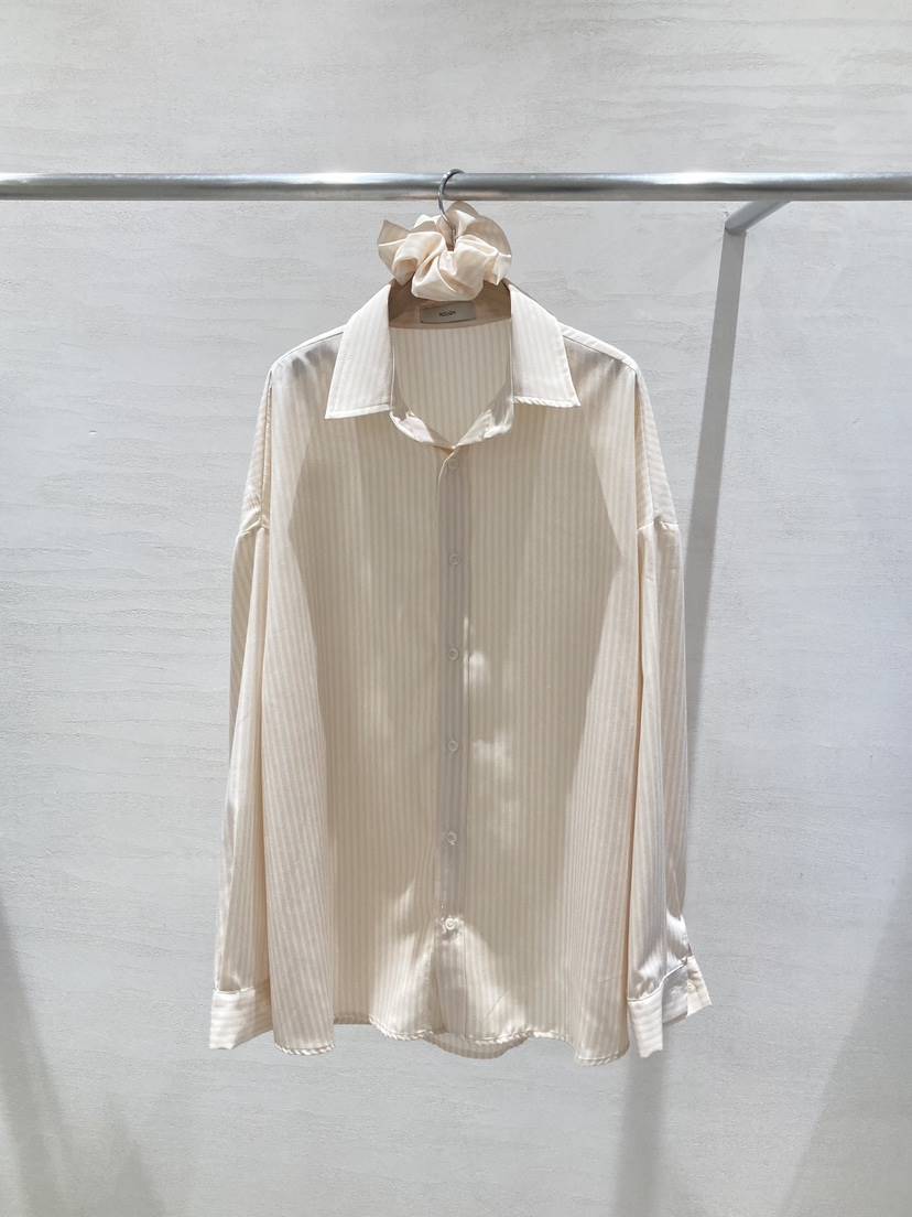 ROUGH韓國代購女裝新款時尚26春夏職業人氣襯衫蕾絲衫含頭飾ROUGH襯衫/蕾絲衫