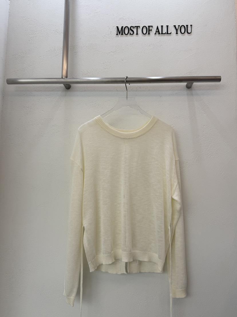 MOST OF ALL U東大門實拍女士新款26春夏職業人氣針織衫MOST OF ALL U針織衫