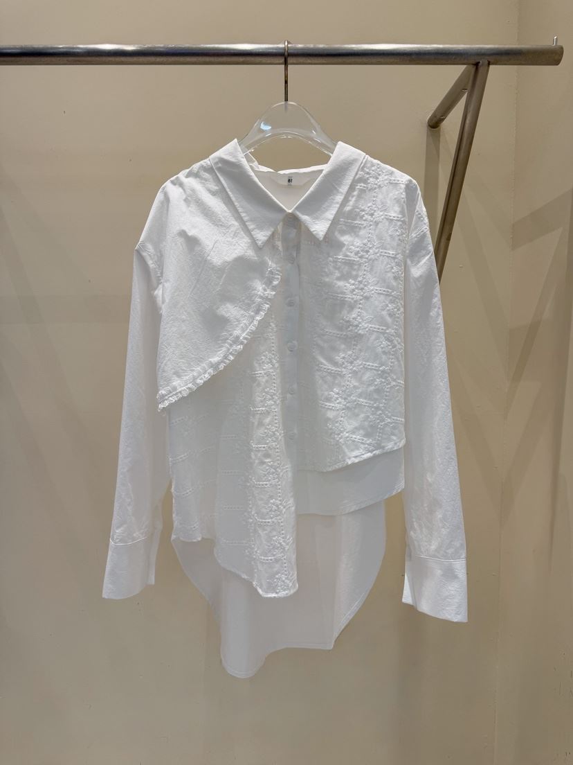 81 MARKET-L韓國代購女士新品真品時尚休閑職業襯衫蕾絲衫81 MARKET-L襯衫/蕾絲衫