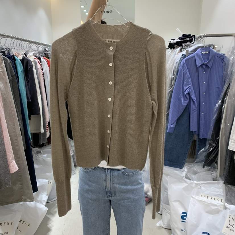 THE REST韓國代購女裝新品人氣熱賣職業時尚推薦針織衫套裝THE REST/UNNOEUD針織衫