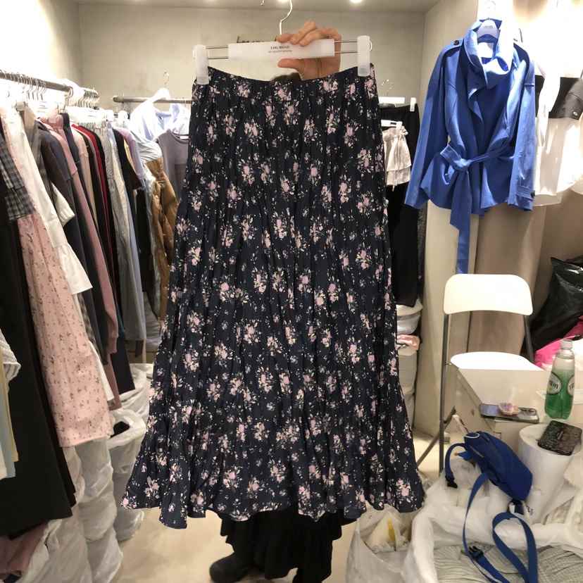 LOGROAD韓國直郵女裝新款職業推薦人氣26春夏休閑真品長裙LOG ROAD長裙