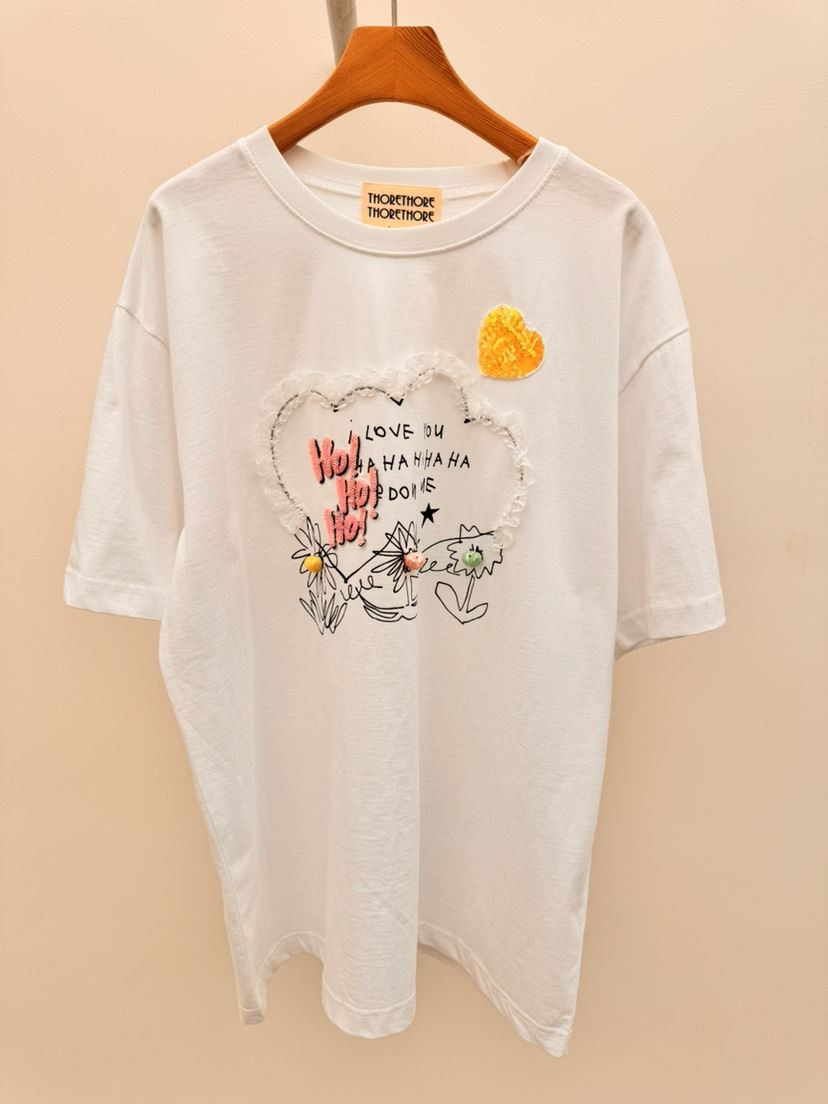 THORE東大門代購女裝新品休閑人氣推薦熱賣26春夏真品T恤THORET恤