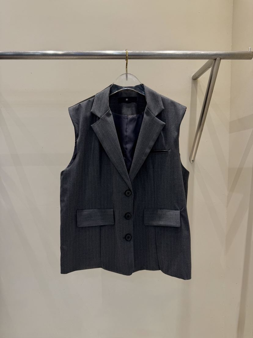 81 MARKET-L韓國代購女士新品真品推薦休閑職業時尚馬甲81 MARKET-L馬甲