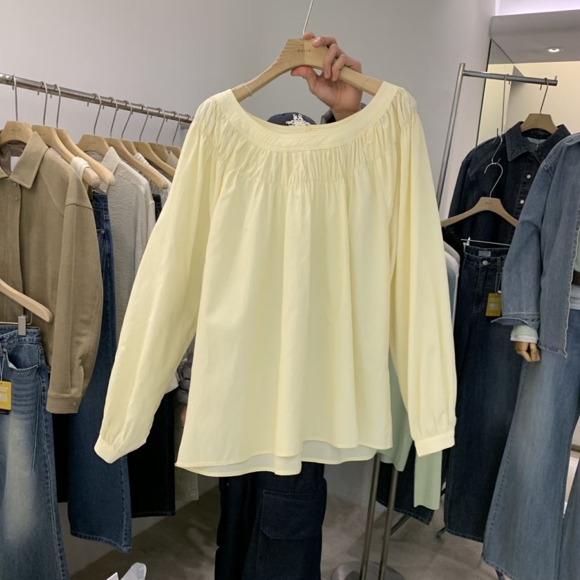 PHILO東大門實拍女裝新品時尚休閑職業推薦26春夏襯衫蕾絲衫PHILO襯衫/蕾絲衫