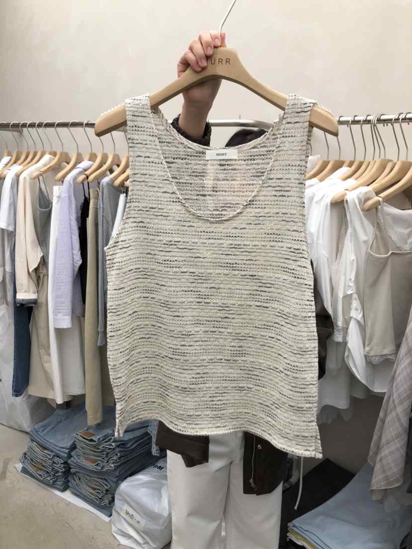 MURR東大門實拍女裝新品職業熱賣人氣26春夏推薦吊帶背心MURR吊帶/背心