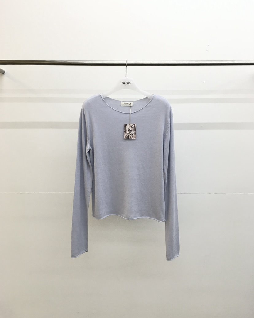HEMP-P韓國代購女裝新款休閑人氣熱賣推薦針織衫莫代爾船領hemp針織衫