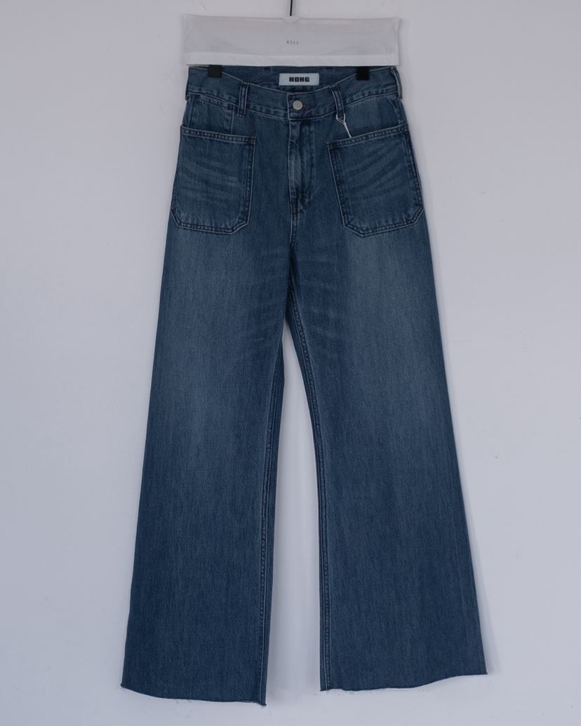 HONG-P東大門直郵女裝新品熱賣26春夏職業時尚推薦牛仔褲HONG-P牛仔褲