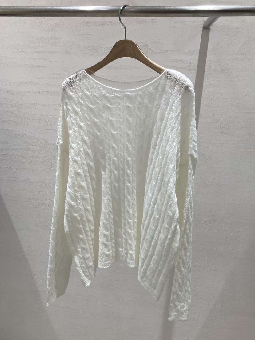 ROUGH東大門代購女裝新款時尚推薦熱賣職業26春夏針織衫船領ROUGH針織衫