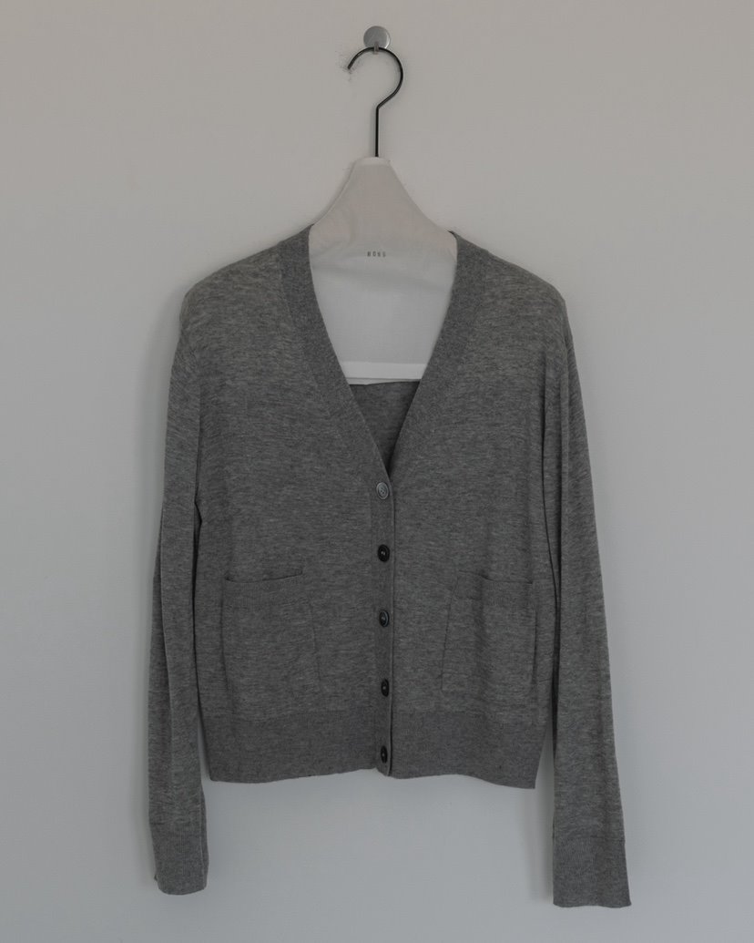 HONG-P東大門實拍女士新品熱賣26春夏時尚針織衫口袋紐扣HONG-P針織衫