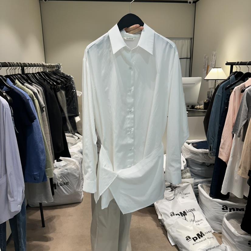 RE STOCK東大門直郵女士新款時尚休閑推薦人氣襯衫蕾絲衫RE STOCK襯衫/蕾絲衫