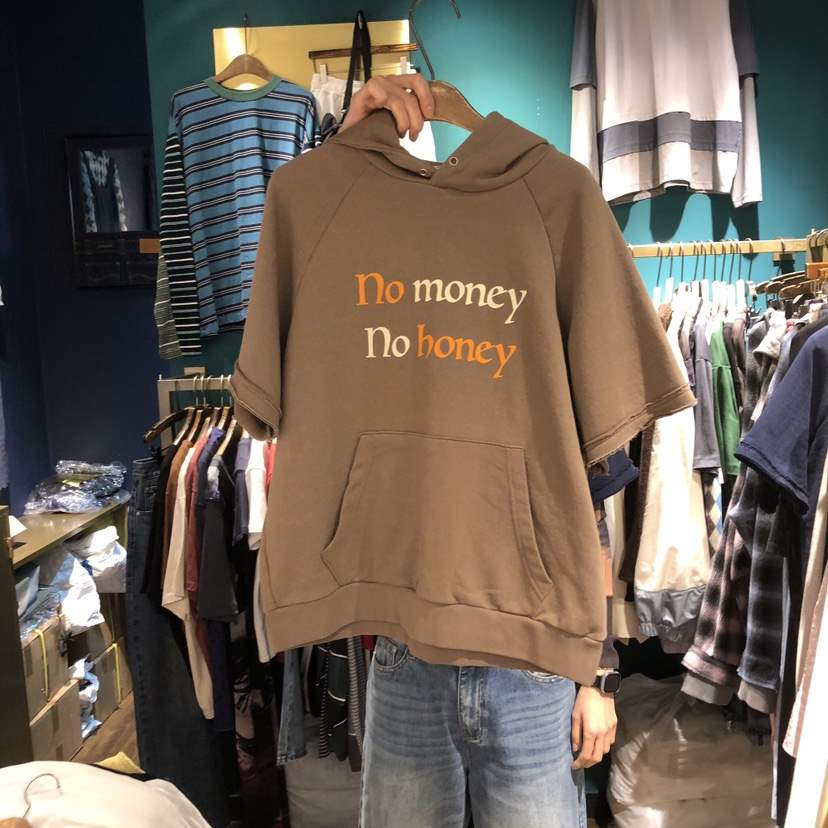 MERCI LINDA韓國代購女士新款時尚真品人氣推薦T恤連帽衫MERCI LINDAT恤