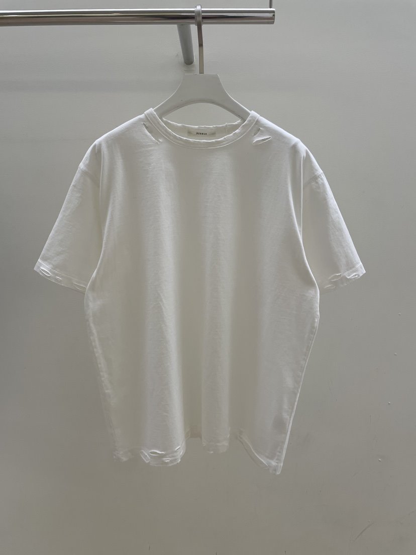 PEBBLE東大門代購女士新款人氣26春夏職業時尚推薦T恤復古PEBBLET恤