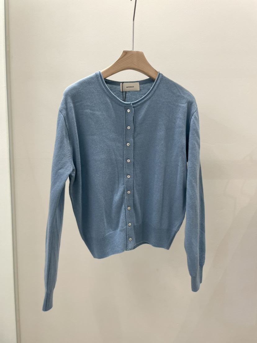 AMY GRACE-A東大門代購女士新品26春夏推薦針織衫開襟衫AMY GRACE-A針織衫