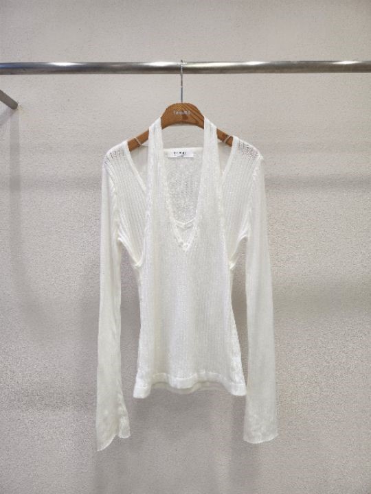 FEMME東大門實拍女裝新款推薦真品26春夏職業休閑熱賣針織衫FEMME針織衫