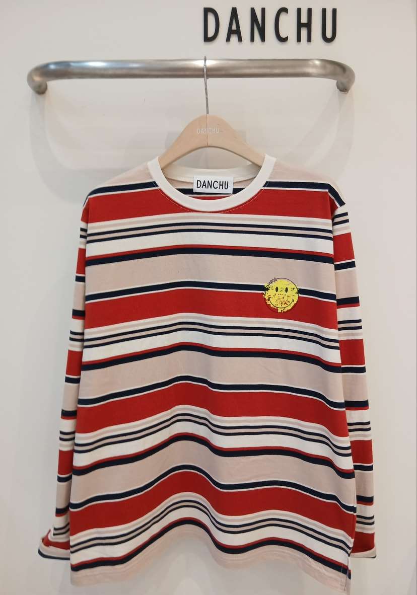 DANCHU韓國代購女士新款休閑熱賣推薦職業時尚26春夏長袖T恤DANCHU長袖T恤