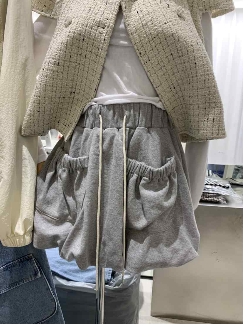 EYEL東大門代購女裝新品推薦人氣真品時尚休閑26春夏短裙燈籠EYEL短裙