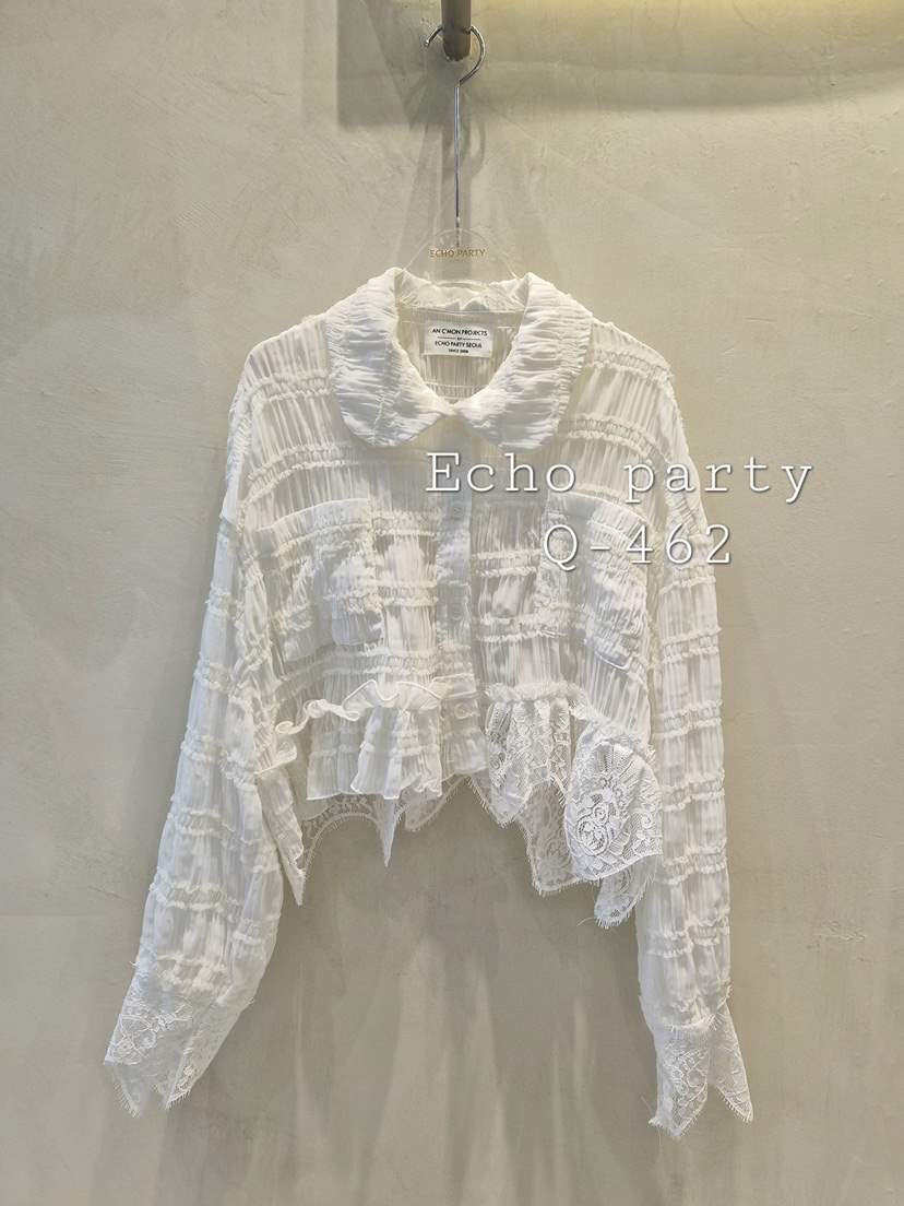ECHOPARTY東大門直郵女士新品人氣熱賣時尚職業襯衫蕾絲衫ECHOPARTY襯衫/蕾絲衫