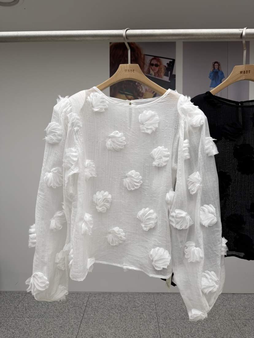 MADE-P東大門代購女士新款人氣職業休閑熱賣時尚襯衫蕾絲衫MADE-P襯衫/蕾絲衫